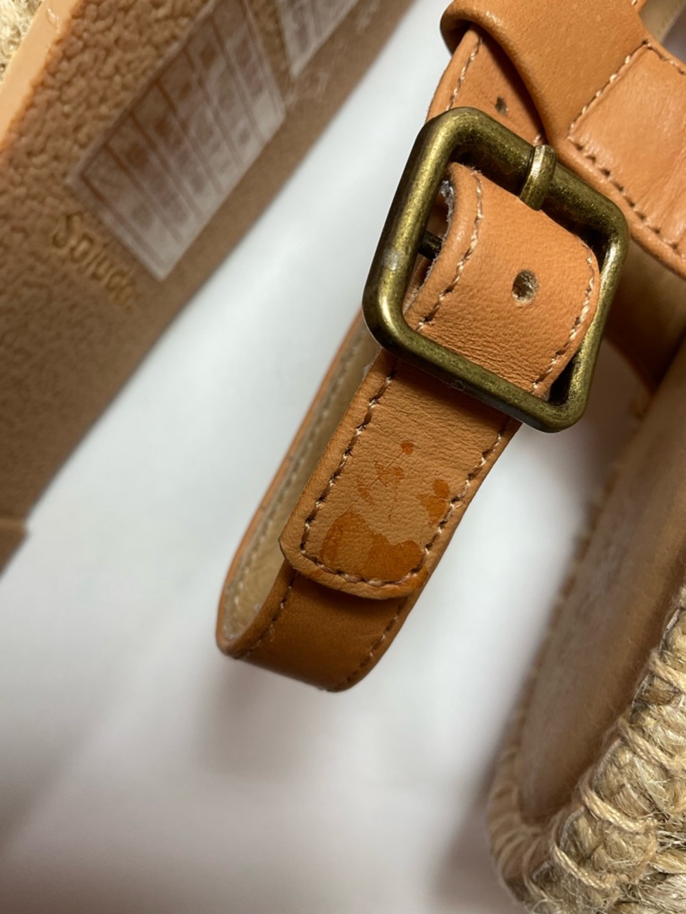 Soludos Sanibel Leather Fisherman Espadrille Sandals - Tan - Picture 9 of 9